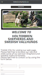 Mobile Screenshot of holterbrenshepherds.com